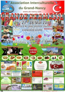 La grande Kermesse : le 26, 27 et 28 mai 2012